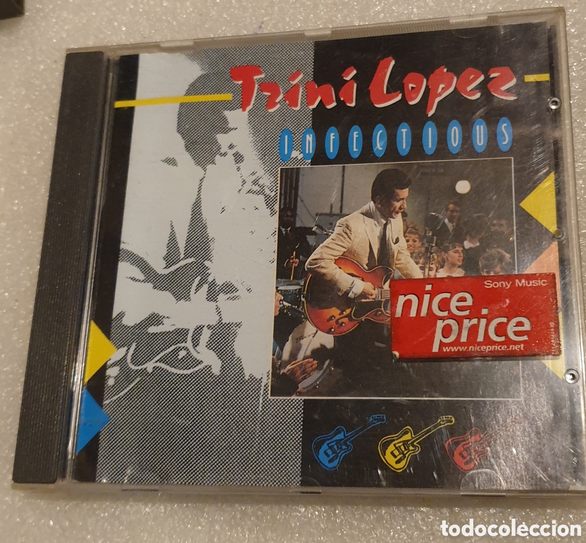 CDs de m&uacute;sica: Trini L&oacute;pez- infectious - Foto 1