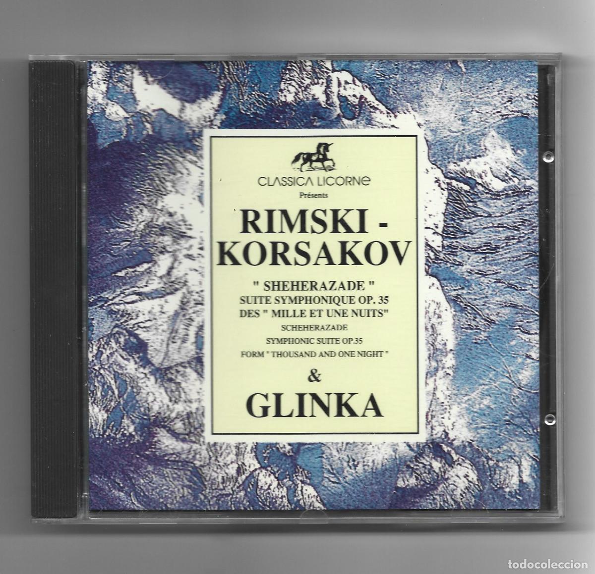 CDs de m&uacute;sica: RIMSKI-KORSAKOV & GLINKA - Foto 1