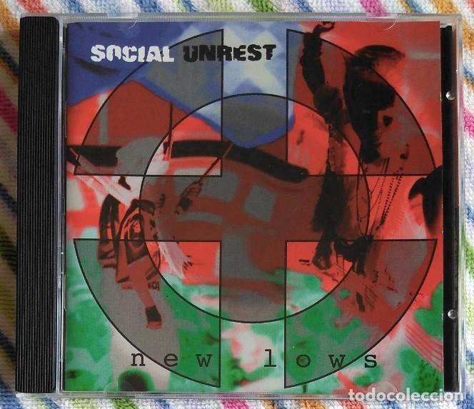 CDs de m&uacute;sica: SOCIAL UNREST - NEW LOWS CD - HARDCORE PUNK - Foto 1