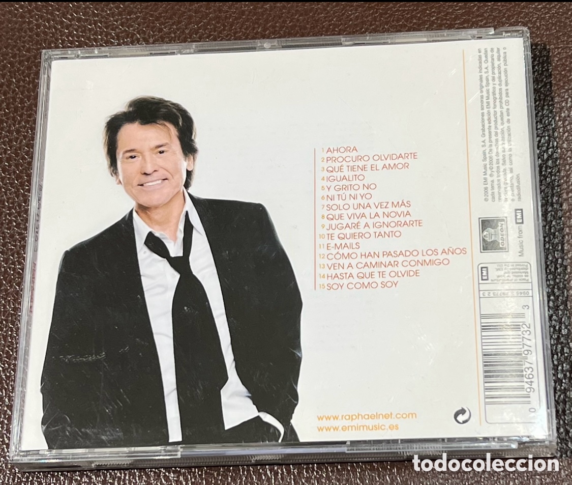 CDs de m&uacute;sica: CD. Raphael. &ldquo;Cerca de ti&rdquo;. - Foto 2