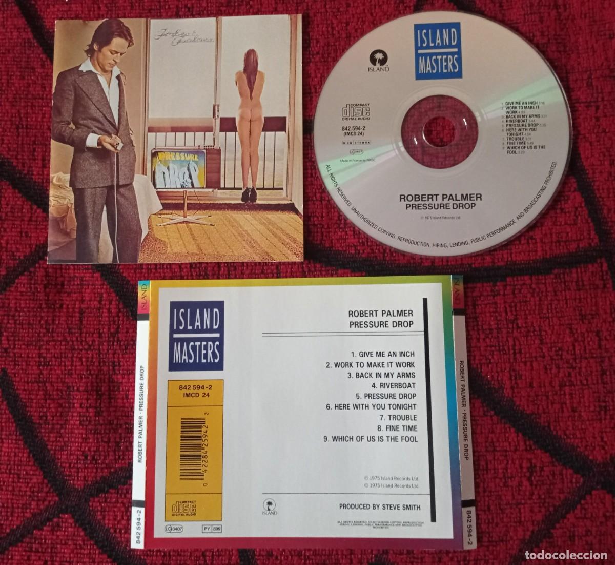 CDs de m&uacute;sica: ROBERT PALMER ** Pressure Drop ** CD ORIGINAL FRANCIA - Foto 1