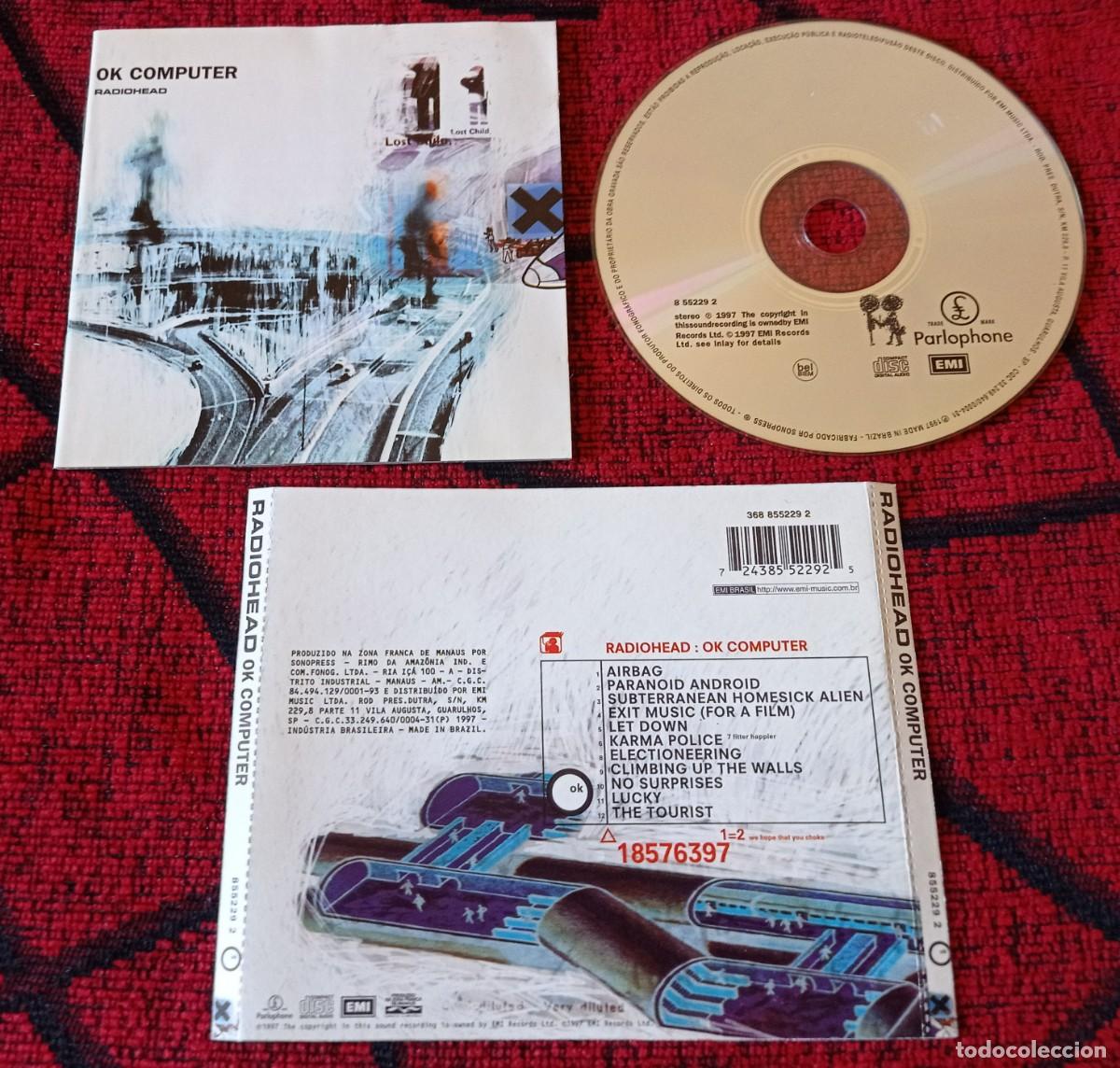 CDs de m&uacute;sica: RADIOHEAD ** OK Computer ** CD ORIGINAL 1997 BRASIL - Foto 1