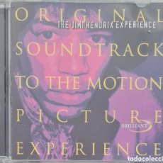 CDs de Música: CD - THE JIMI HENDRIX EXPERIENCE - ORIGINAL SOUNDTRACK TO THE MOTION PICTURE ”EXPERIENCE” 1999