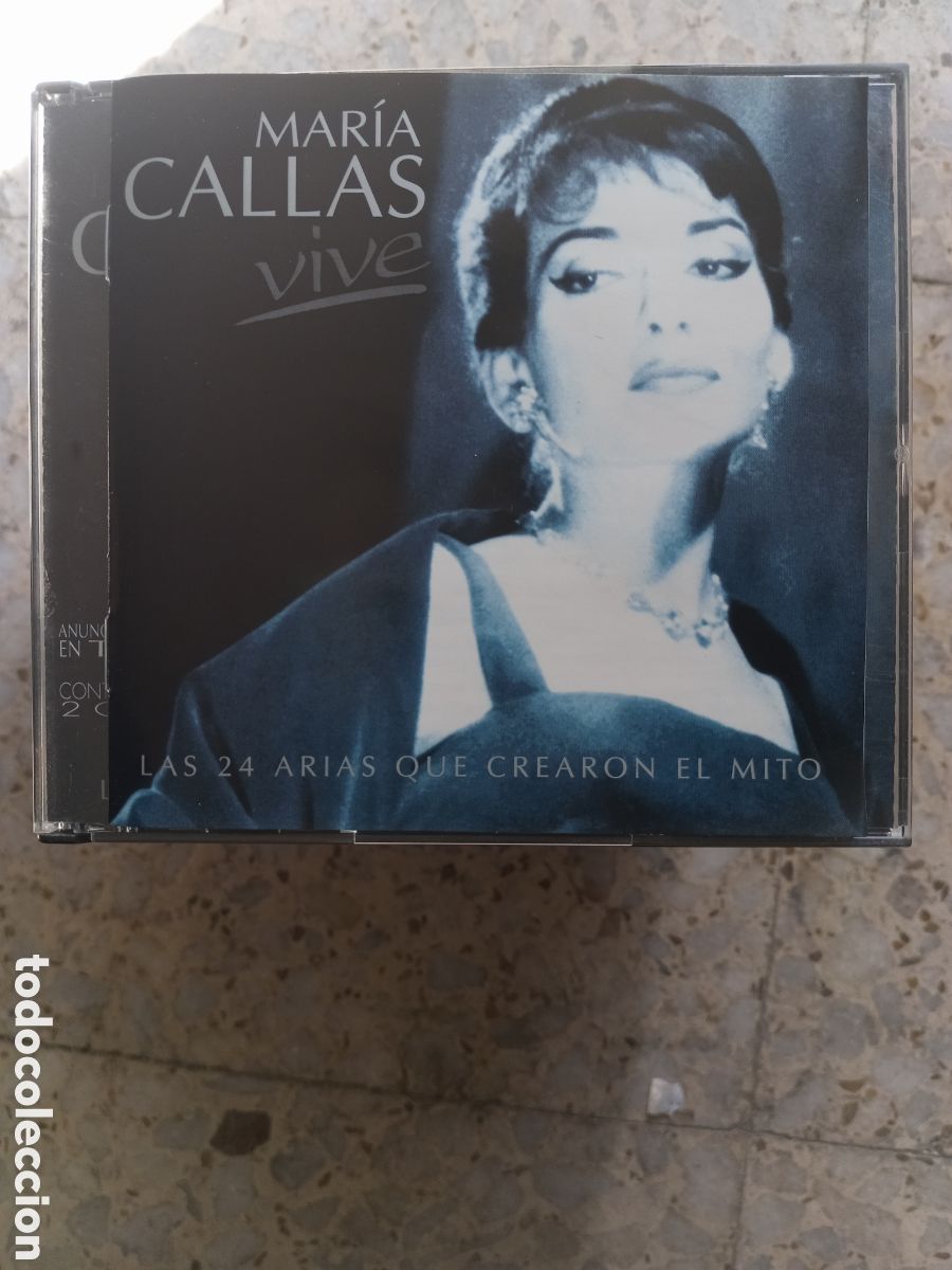 CDs de m&uacute;sica: 2 CD Y LIBRETO MARIA CALLAS VIVE - Foto 1