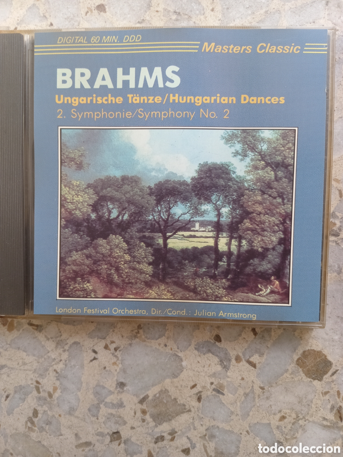 CDs de m&uacute;sica: CD BRAHMS HUNGARIAN DANCES SYMPHONY N&ordm; 2 ARMSTRONG MASTER CLASSIC - Foto 1