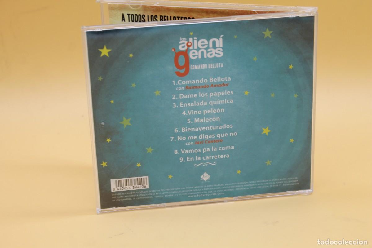 CDs de m&uacute;sica: CD LOS ALIENIGENAS COMANDO BELLOTA - Foto 3
