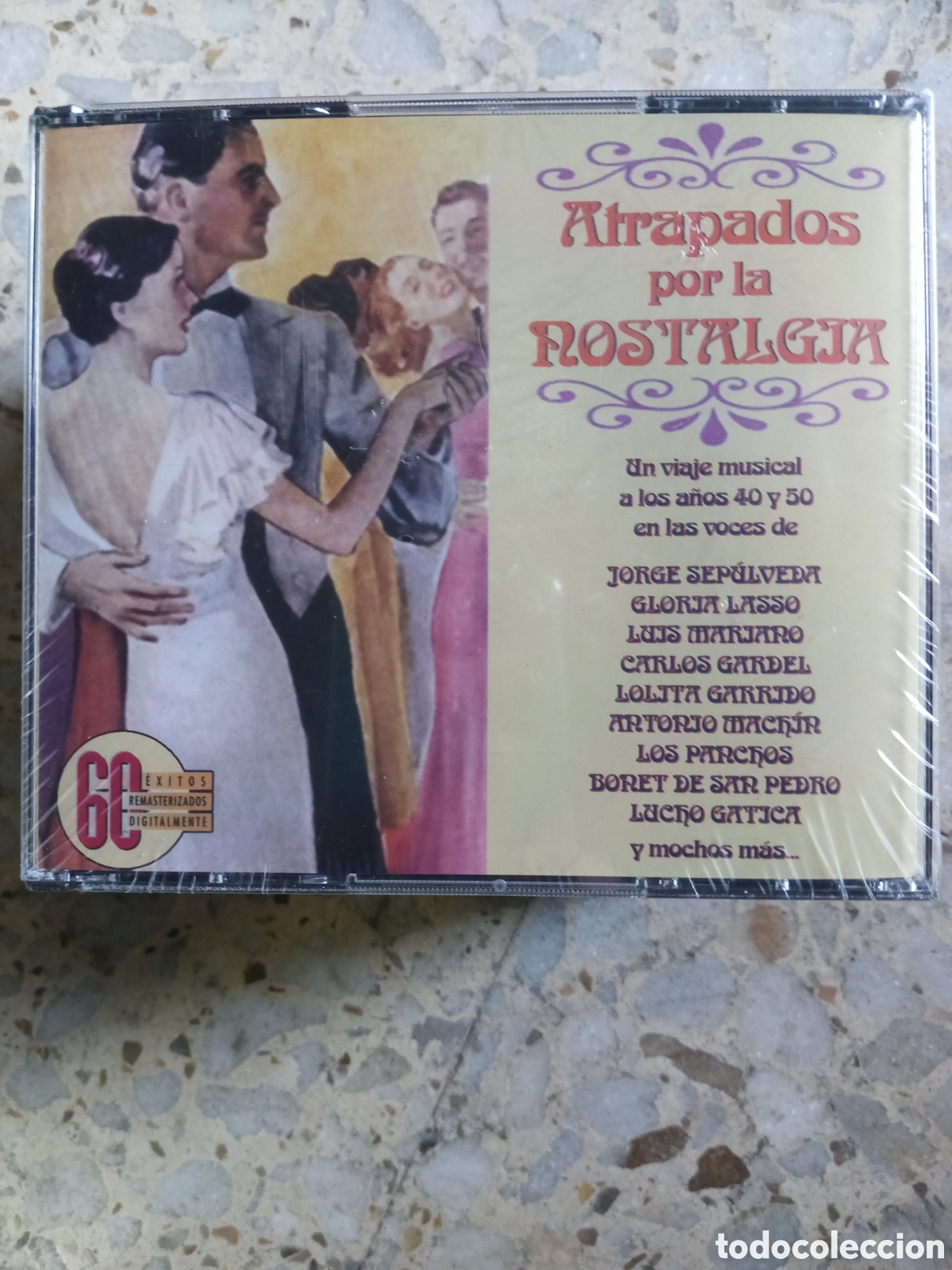 CD di Musica: 3 CD ATRAPADOS POR LA NOSTALGIA A&Ntilde;OS 40 Y 50 NUEVO PRECINTADO