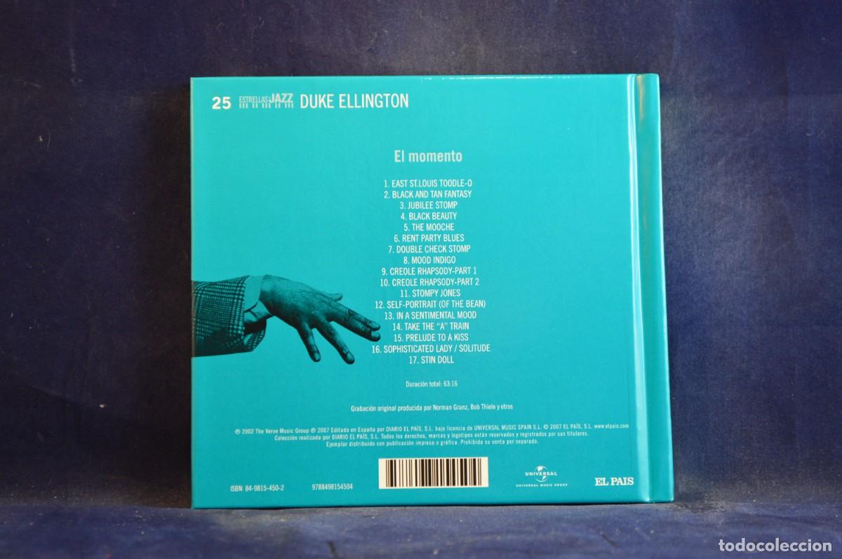 CDs de m&uacute;sica: DUKE ELLINGTON &ndash; EL MOMENTO - CD - Foto 2
