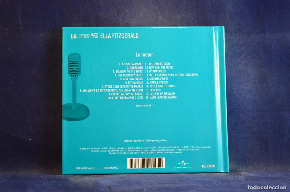 CDs de m&uacute;sica: ELLA FITZGERALD &ndash; LO MEJOR - CD - Foto 2