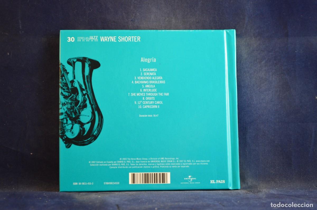CDs de m&uacute;sica: WAYNE SHORTER &ndash; ALEGR&Iacute;A - CD - Foto 2