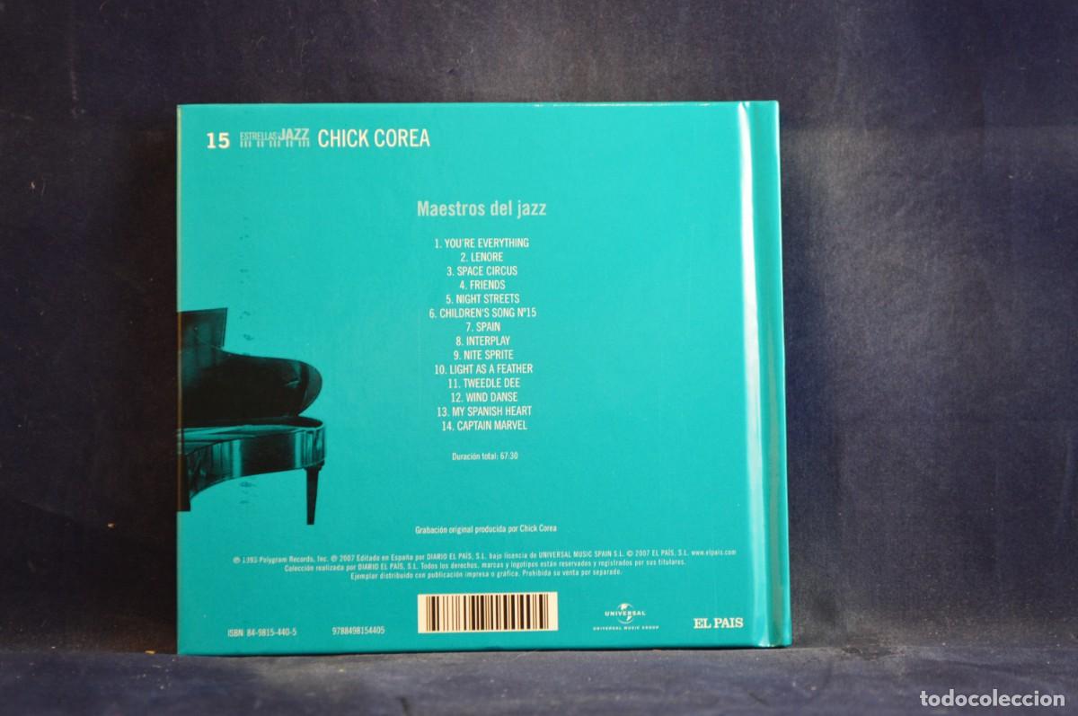 CDs de m&uacute;sica: CHICK COREA &ndash; MAESTROS DEL JAZZ - CD - Foto 2