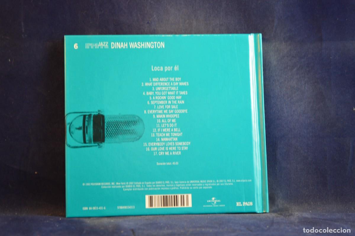 CDs de m&uacute;sica: DINAH WASHINGTON &ndash; LOCA POR &Eacute;L - CD - Foto 2