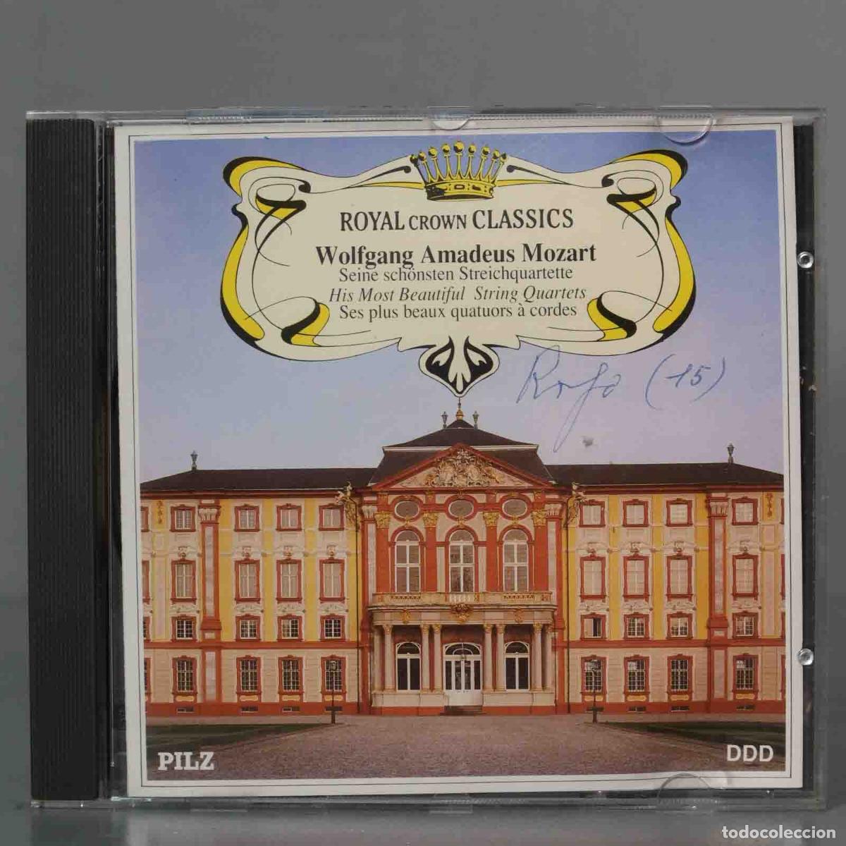 CDs de m&uacute;sica: CD. MOZART. HIS MOST BEAUTIFUL STRING QUARTETS - Foto 1