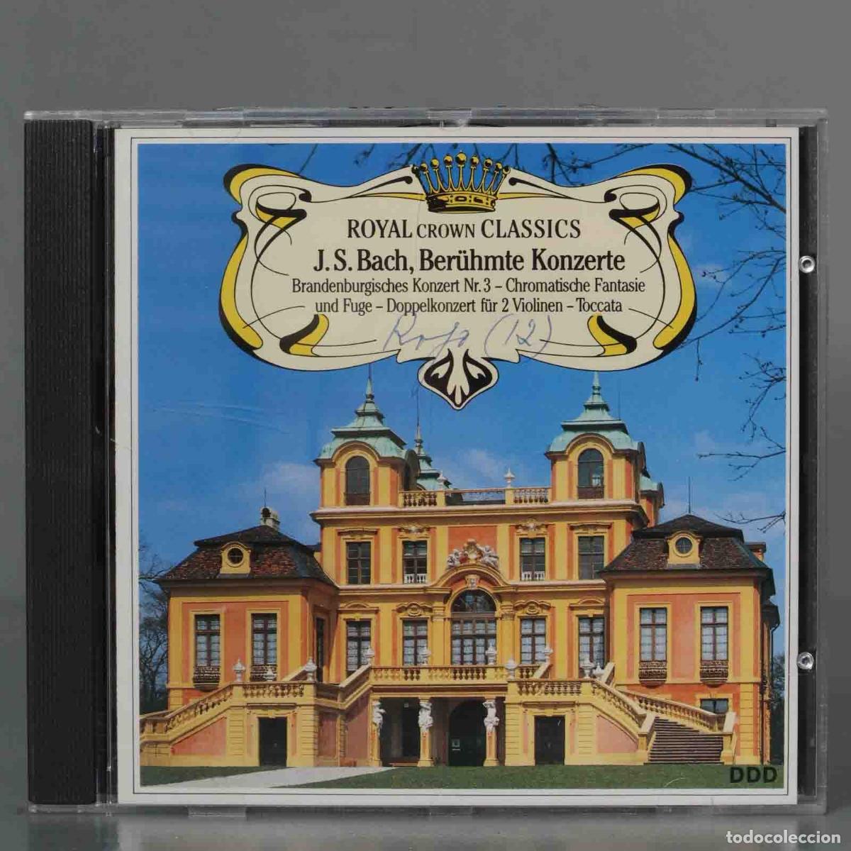 CDs de m&uacute;sica: CD. BACH. BERUHMTE KONZERTE - Foto 1