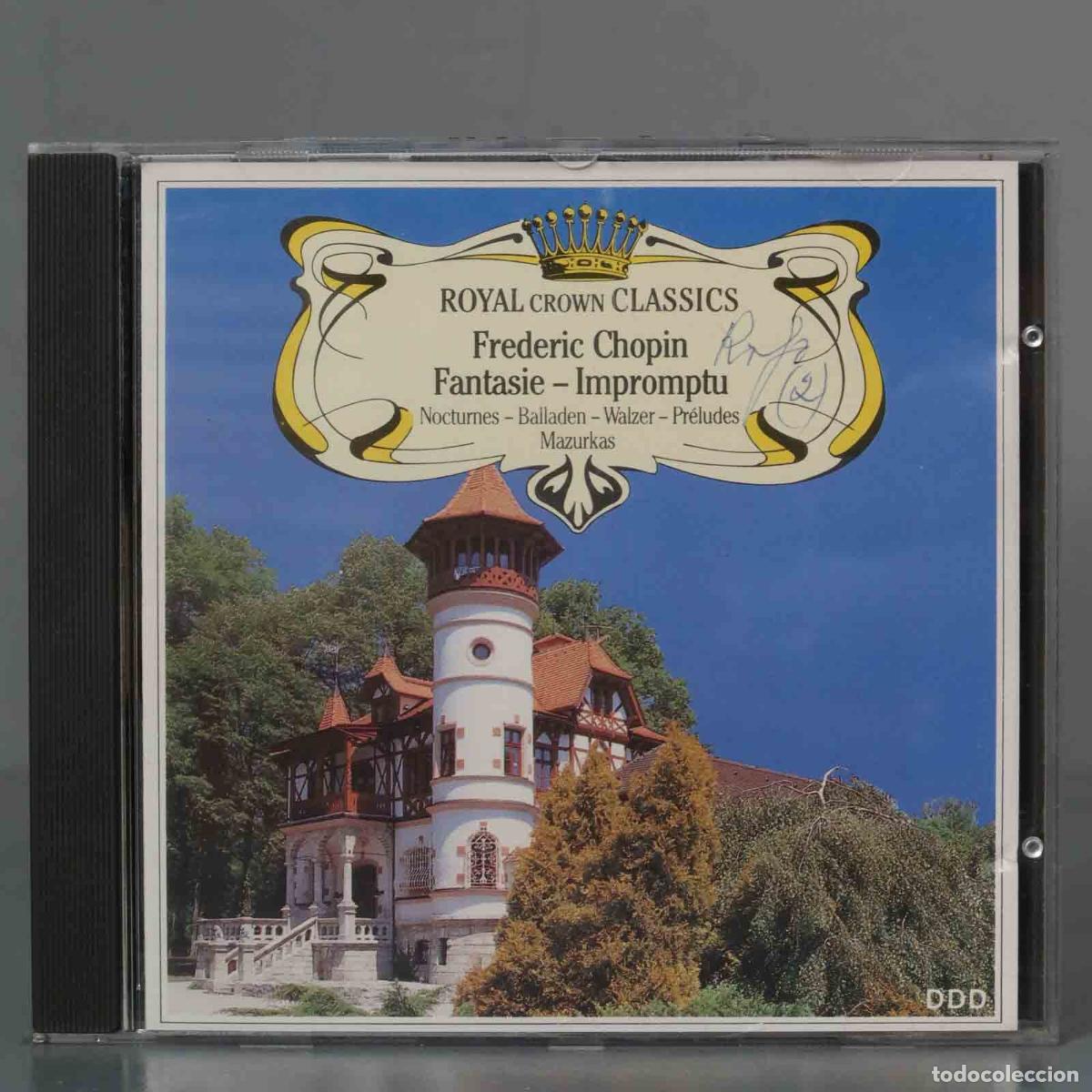 CDs de m&uacute;sica: CD. CHOPIN. FANTASIE IMPROMPTU - Foto 1