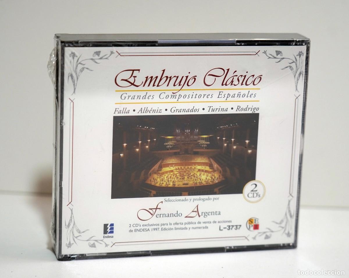 CDs de m&uacute;sica: CD EMBRUJO CLASICO , DOBLE - Foto 1