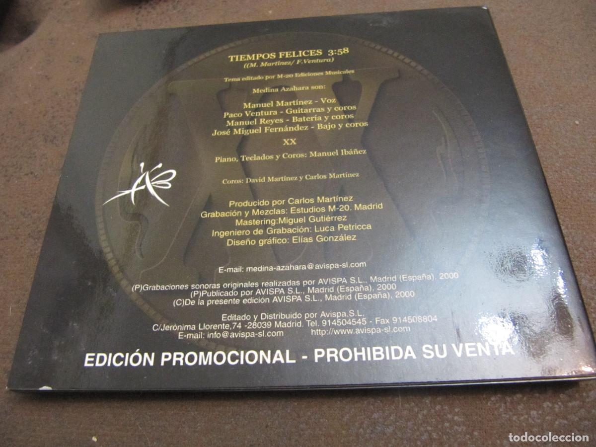 CDs de m&uacute;sica: CD SINGLE MEDINA AZAHARA - XX - Foto 3