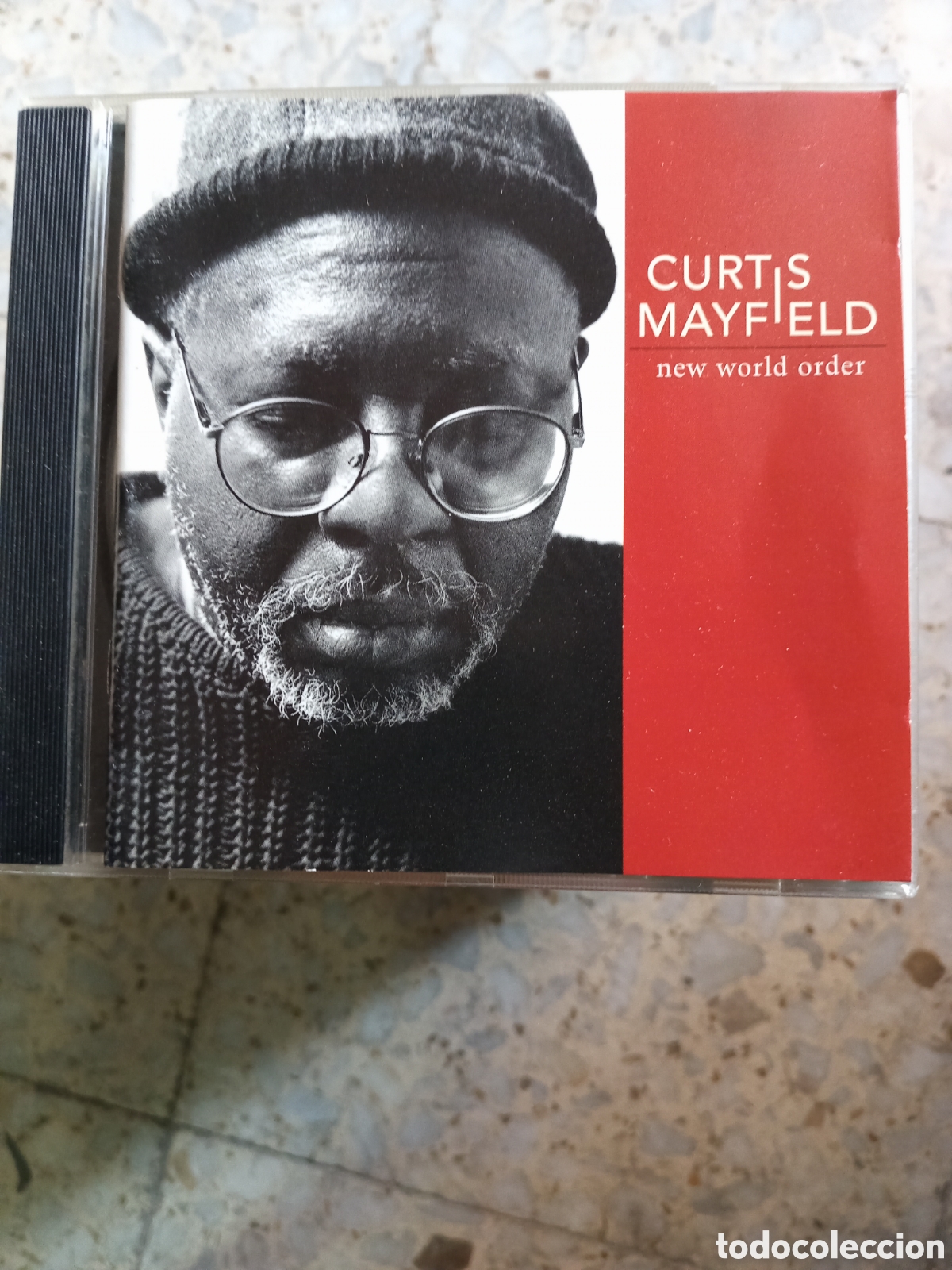 CDs de m&uacute;sica: CD CURTIS MAYFIELD NEW WORLD ORDER - Foto 1