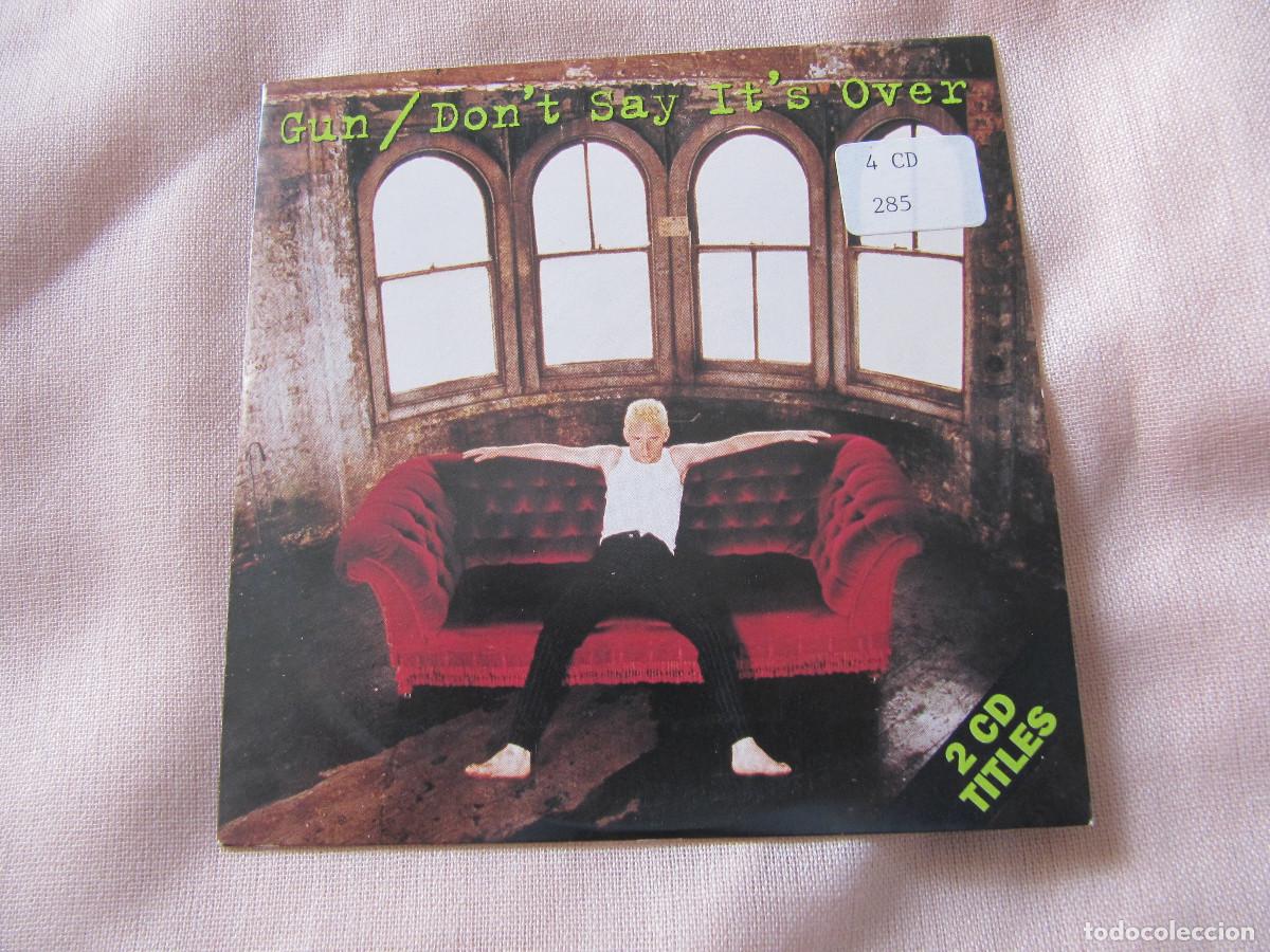 CDs de m&uacute;sica: GUN CD SINGLE DONT SAY ITS OVER - Foto 1