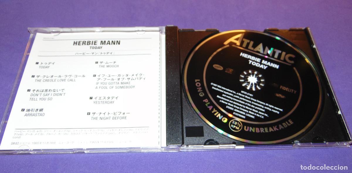 CDs de m&uacute;sica: HERBIE MANN - TODAY - CD - CONSERVA EL OBI - - Foto 3