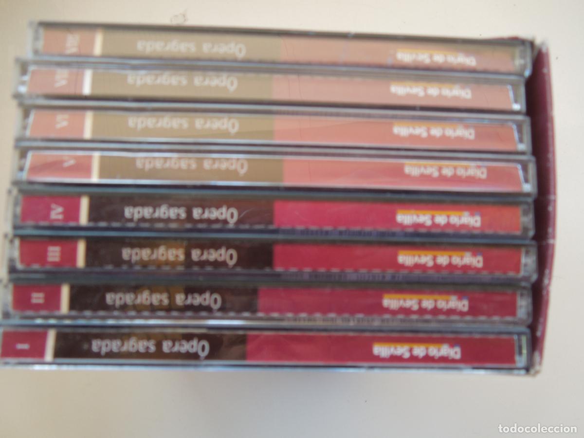 Musik-CDs: OPERA SAGRADA - LA MUSICA DE LA SEMANA SANTA -8 CD,S - EN CAJA -DIARIO SEVILLA