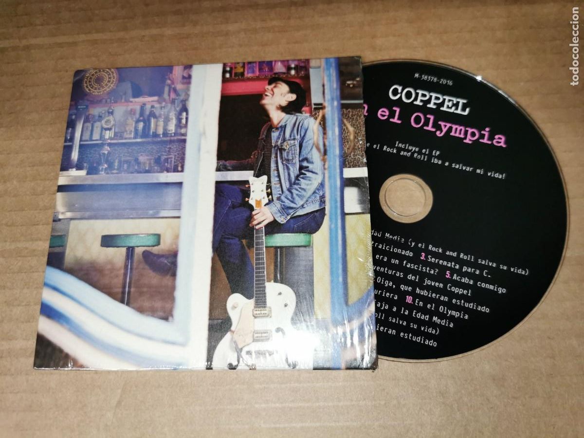 CDs de m&uacute;sica: COPPEL EN EL OLYMPIA I&Ntilde;IGO COPPEL CD ALBUM CARTON CON ENCARTE 2014 CONTIENE 12 TEMAS