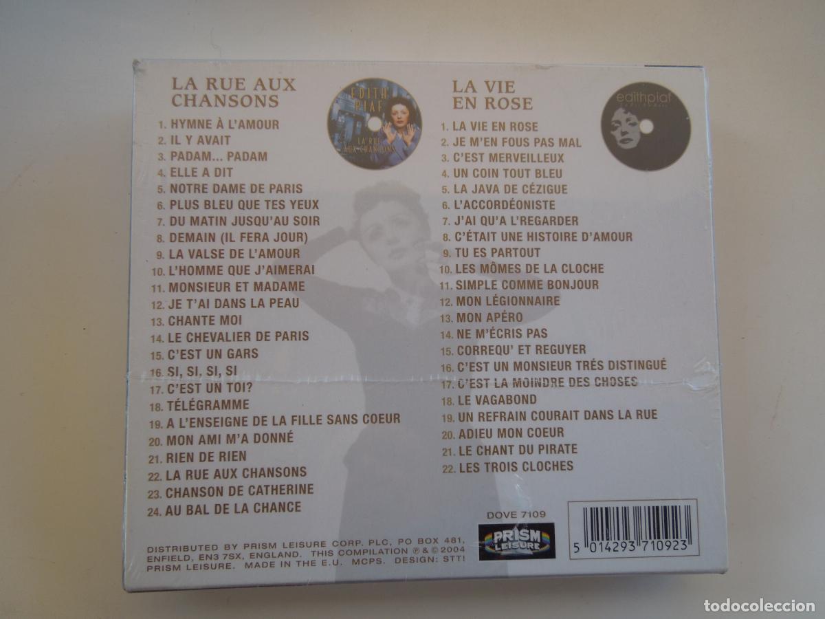 CDs de m&uacute;sica: EDITH PIAF - 46 TITRES ORIGINAUX - 2CD SET - PRECINTADO - Foto 2