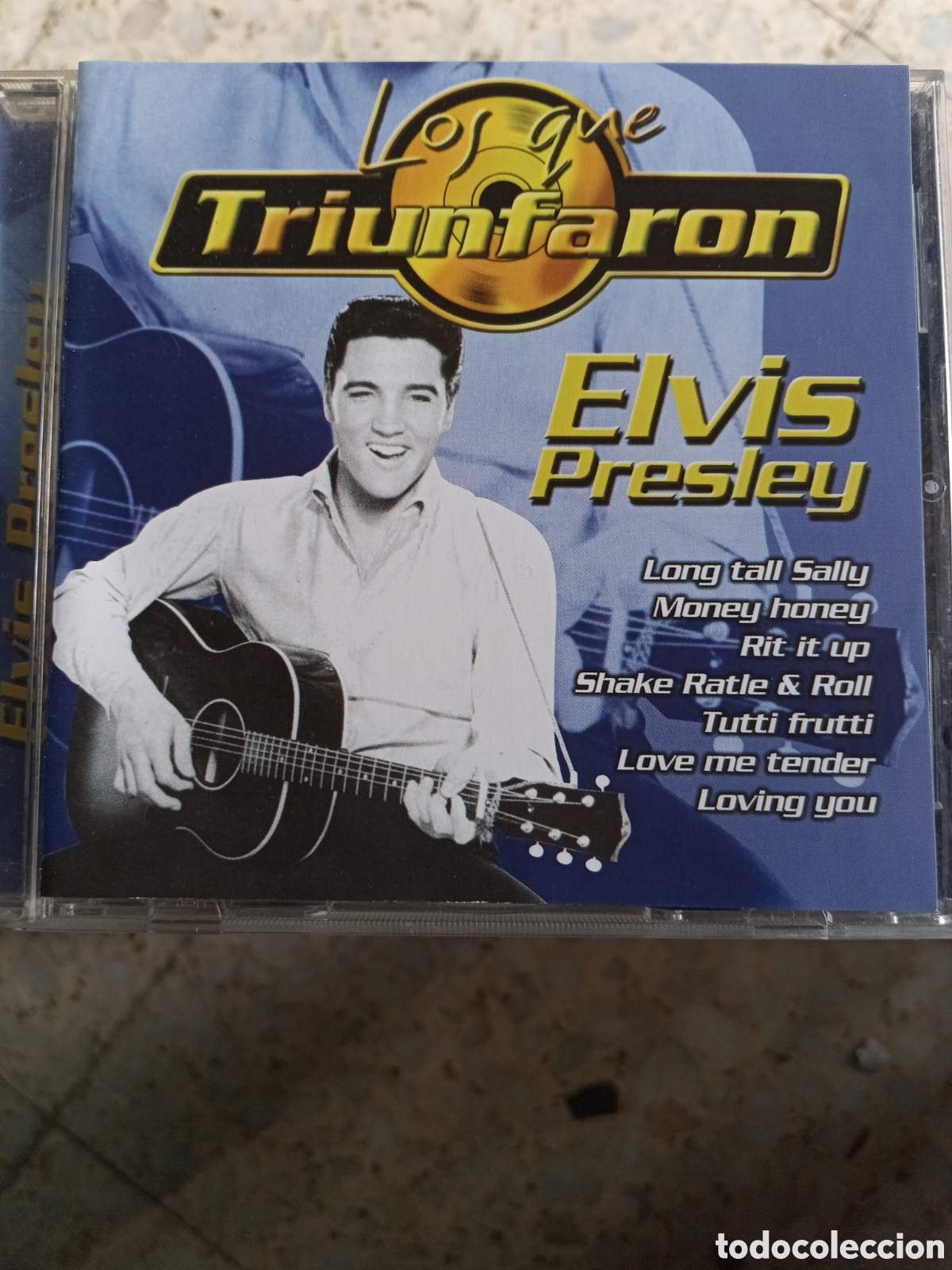 CDs de m&uacute;sica: CD ELVIS PRESLEY LOS QUE TRIUNFARON - Foto 1