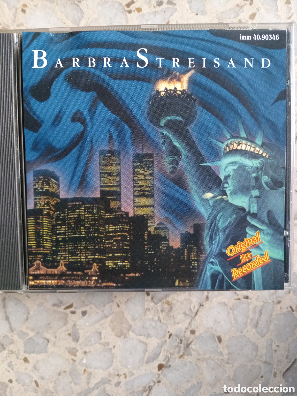 CDs de m&uacute;sica: CD BARBRA STREISAND ORIGINAL LIVE RECORDED - Foto 1