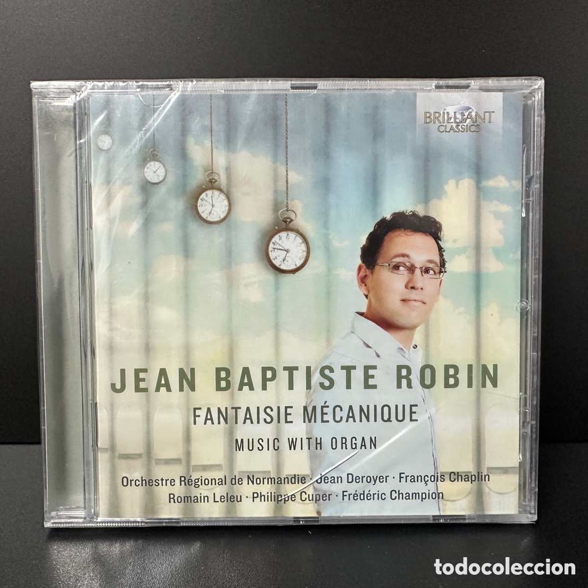 Music CDs: Jean-Baptiste Robin - Fantaisie M&eacute;canique (Music With Organ) (CD, Album) *Precintado*