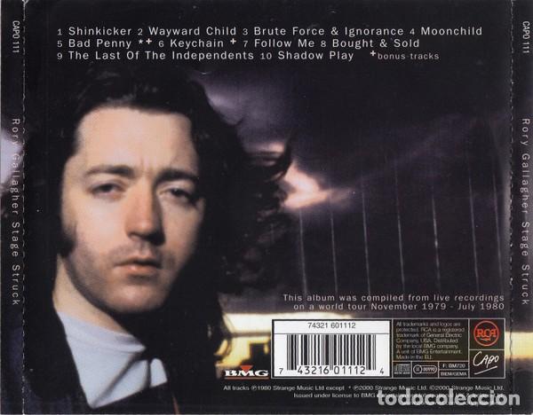 CDs de m&uacute;sica: Rory Gallagher &ndash; Stage Struck - Foto 2