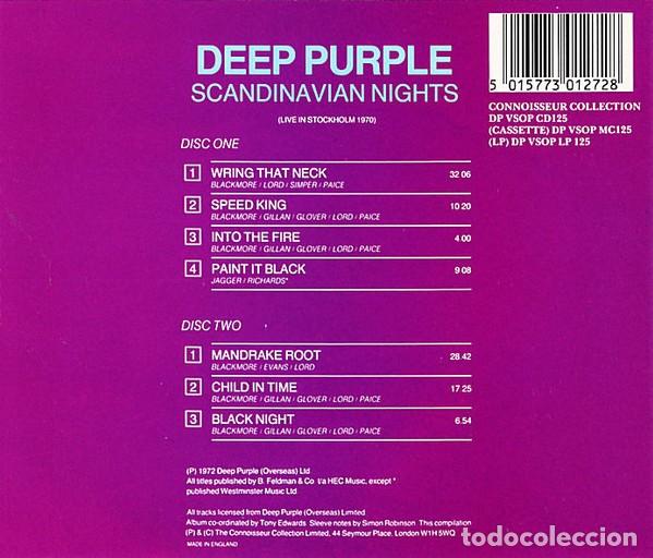 CDs de m&uacute;sica: Deep Purple &ndash; Scandinavian Nights - Foto 2