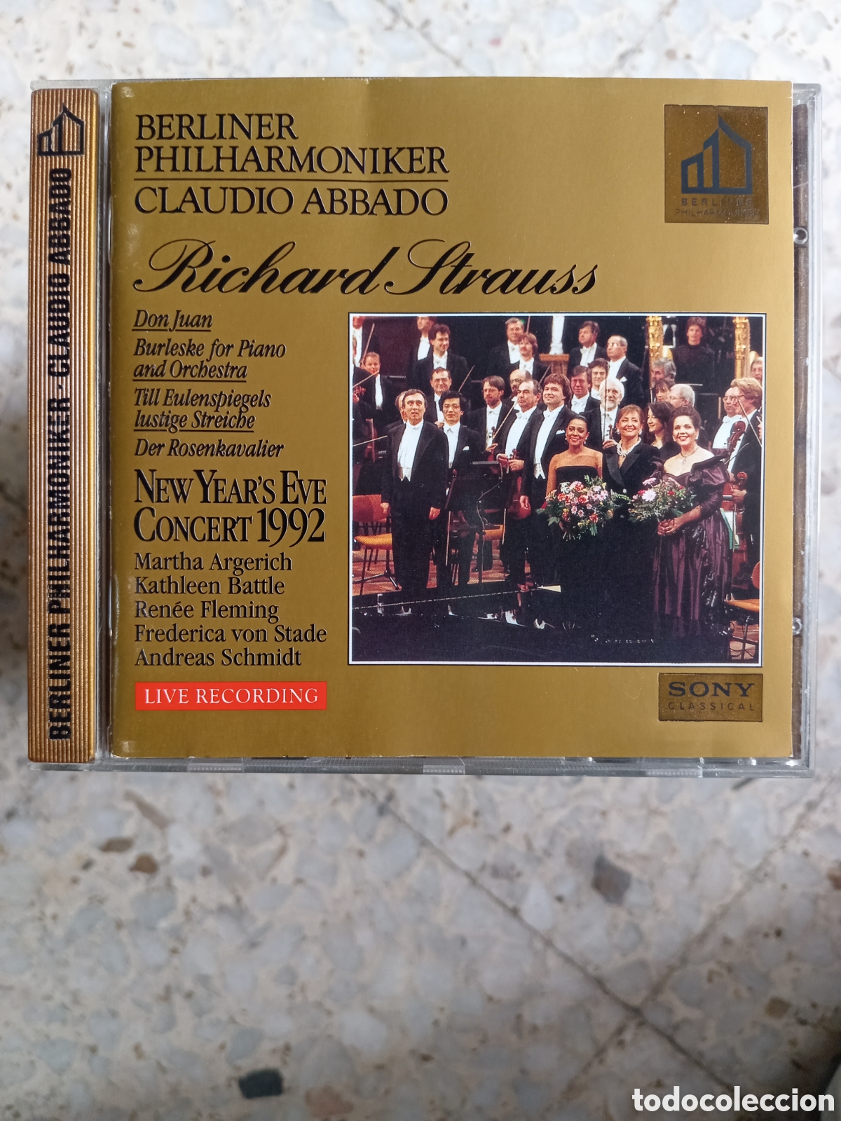 CDs de Musique: CD CLAUDIO ABADO CONCIERTO A&Ntilde;O NUEVO 1992