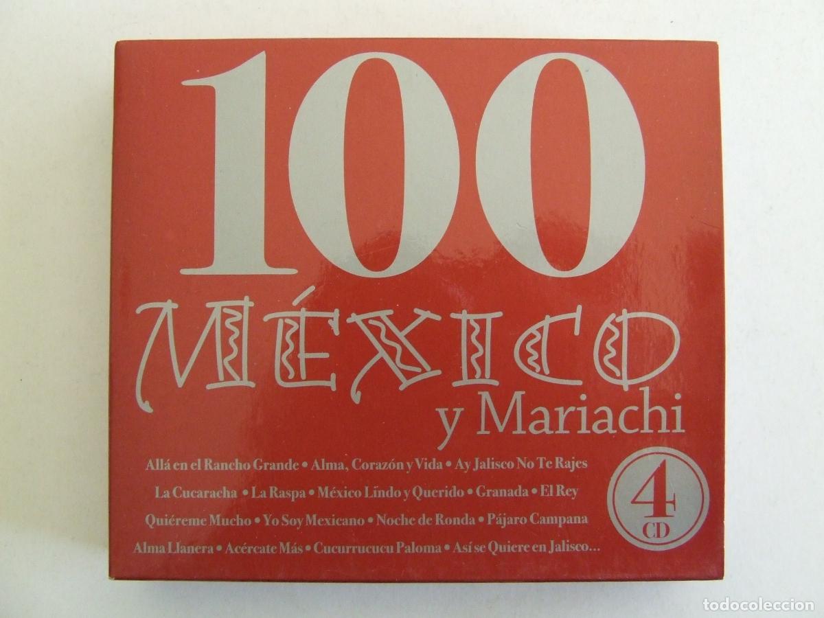 CDs de M&uacute;sica: 4 CDs MEXICO Y MARIACHI CANCIONES MEXICANAS
