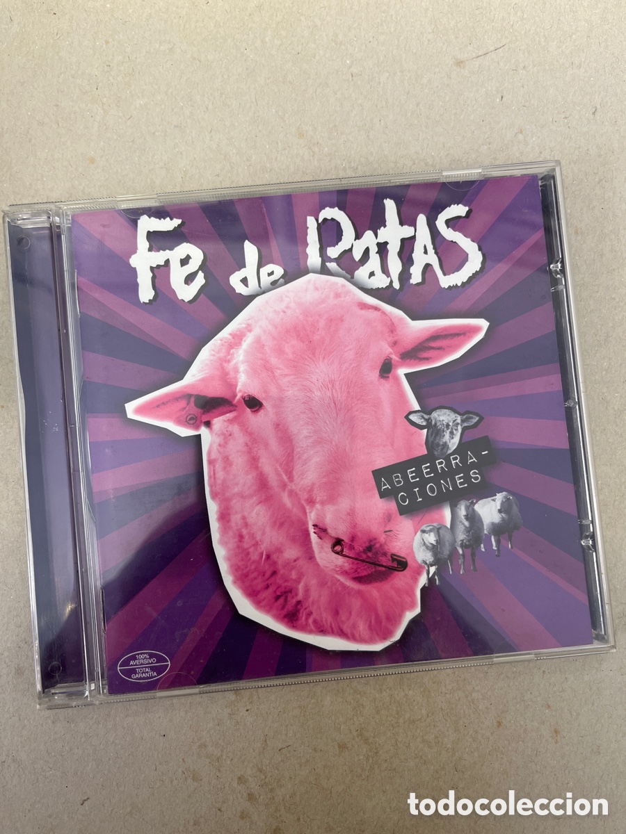 CDs de m&uacute;sica: Fe de Ratas. Abeerraciones. - Foto 1