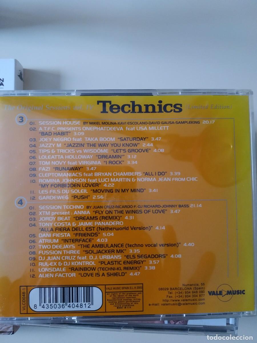 CDs de m&uacute;sica: Various - Technics 3 House 4 Techno - Foto 2