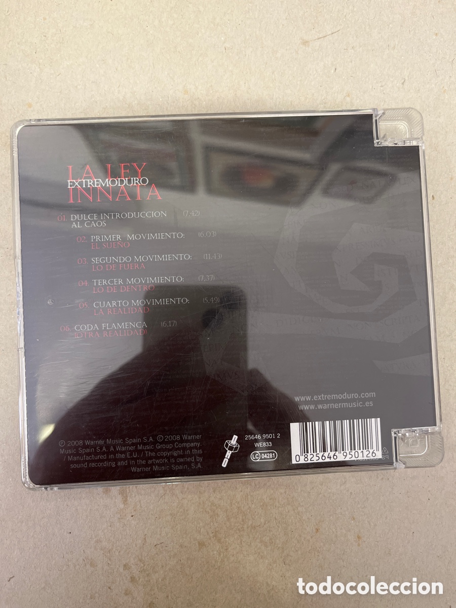 CDs de m&uacute;sica: Extremoduro. La Ley Innata. - Foto 2