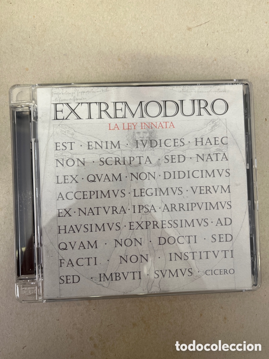 CDs de m&uacute;sica: Extremoduro. La Ley Innata. - Foto 1