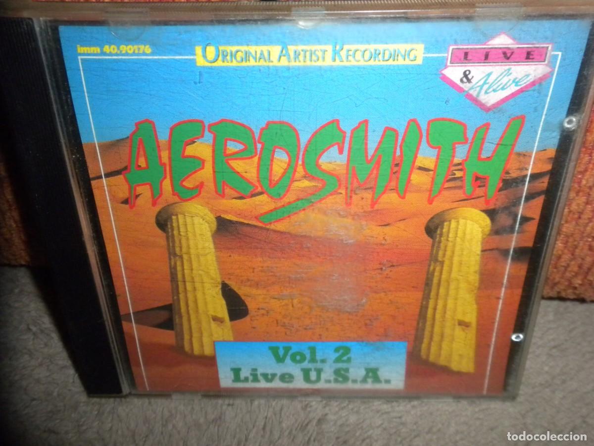 CDs de m&uacute;sica: CD AEROSMITH - Live USA - Vol 2 - Foto 1