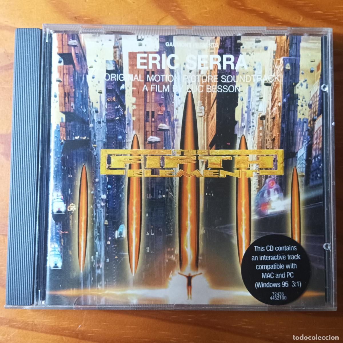 CDs de m&uacute;sica: THE FITH ELEMENT (EL QUINTO ELEMENTO) CD BSO by ERIC SERRA. - Foto 1