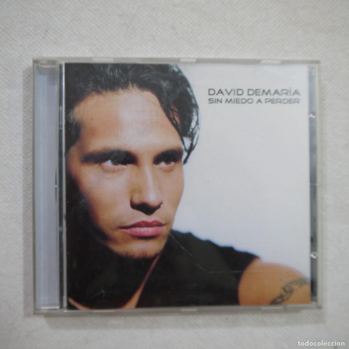 CDs de m&uacute;sica: DAVID DE MAR&Iacute;A - SIN MIEDO A PERDER - CD 2003 - Foto 1