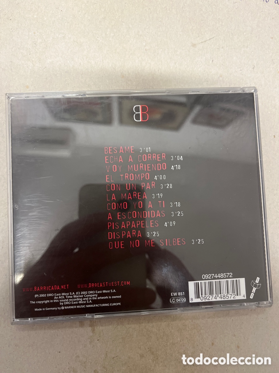 CDs de m&uacute;sica: Barricada. B&eacute;same&hellip; CD - Foto 2
