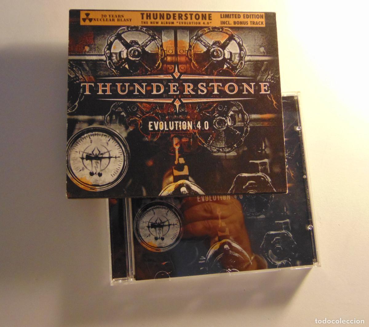 CDs de m&uacute;sica: THUNDERSTONE - EVOLUTION 4.0 - CD - album 2007 - con BONUS - EDICION LIMITADA - Foto 3