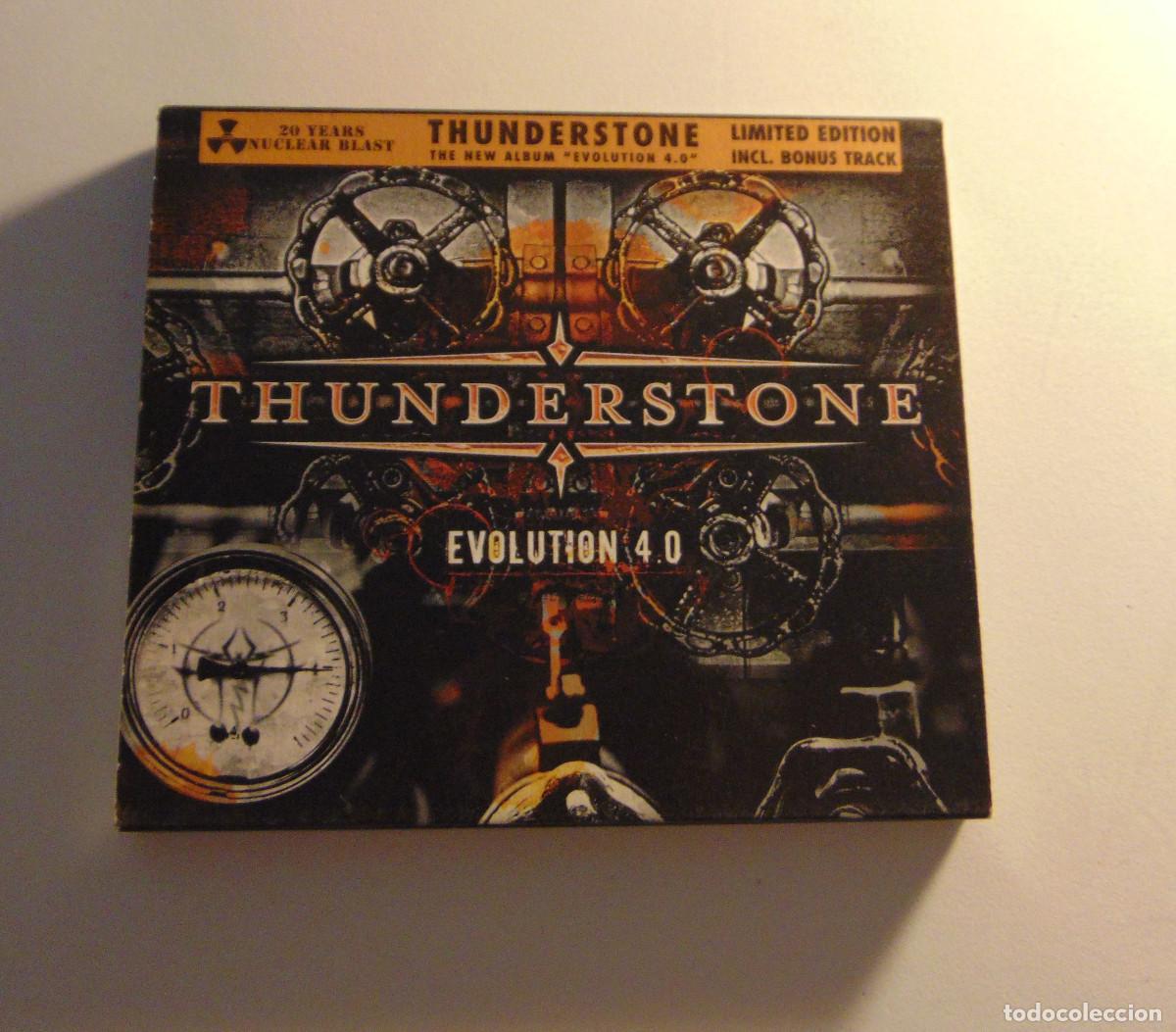 CDs de m&uacute;sica: THUNDERSTONE - EVOLUTION 4.0 - CD - album 2007 - con BONUS - EDICION LIMITADA - Foto 1