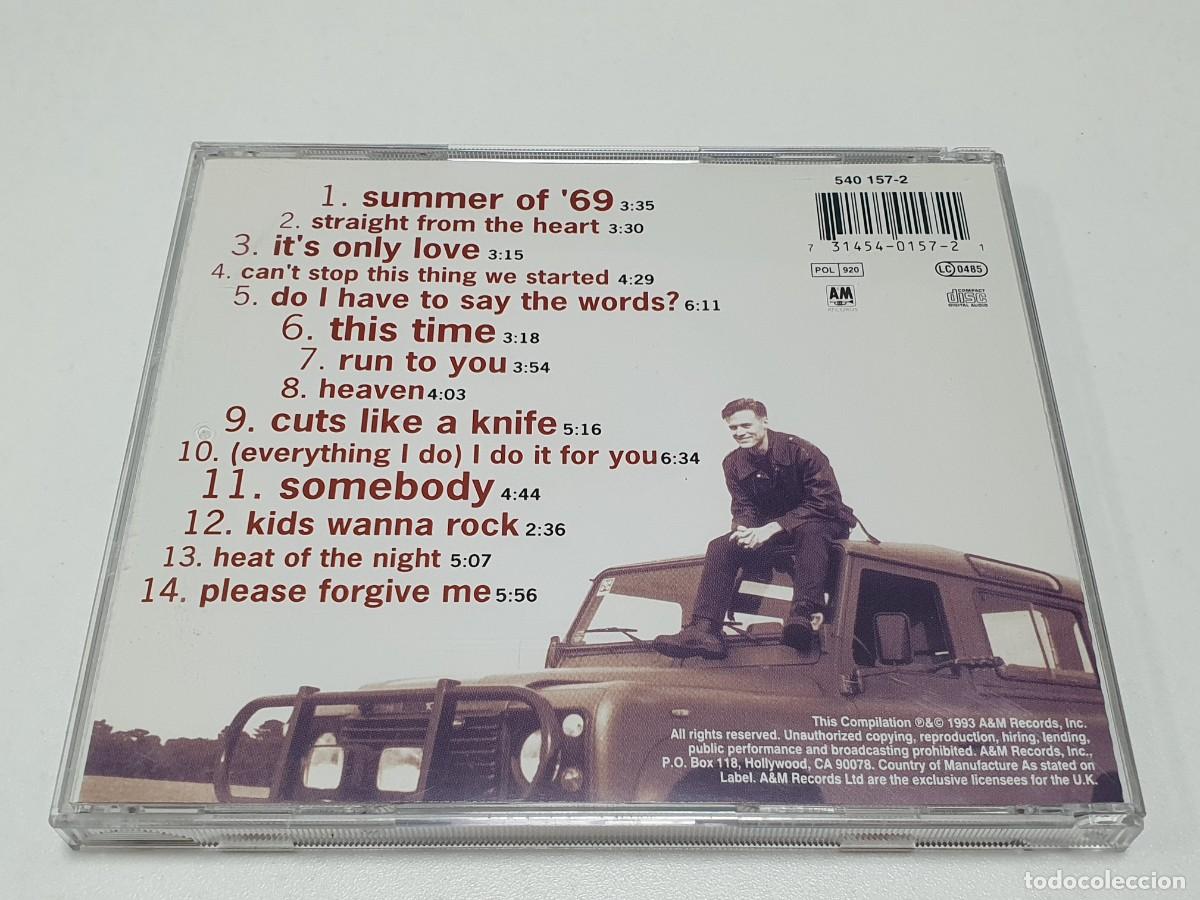 CDs de m&uacute;sica: CD BRYAN ADAMS - SO FAR SO GOOD - 1993 - Foto 3