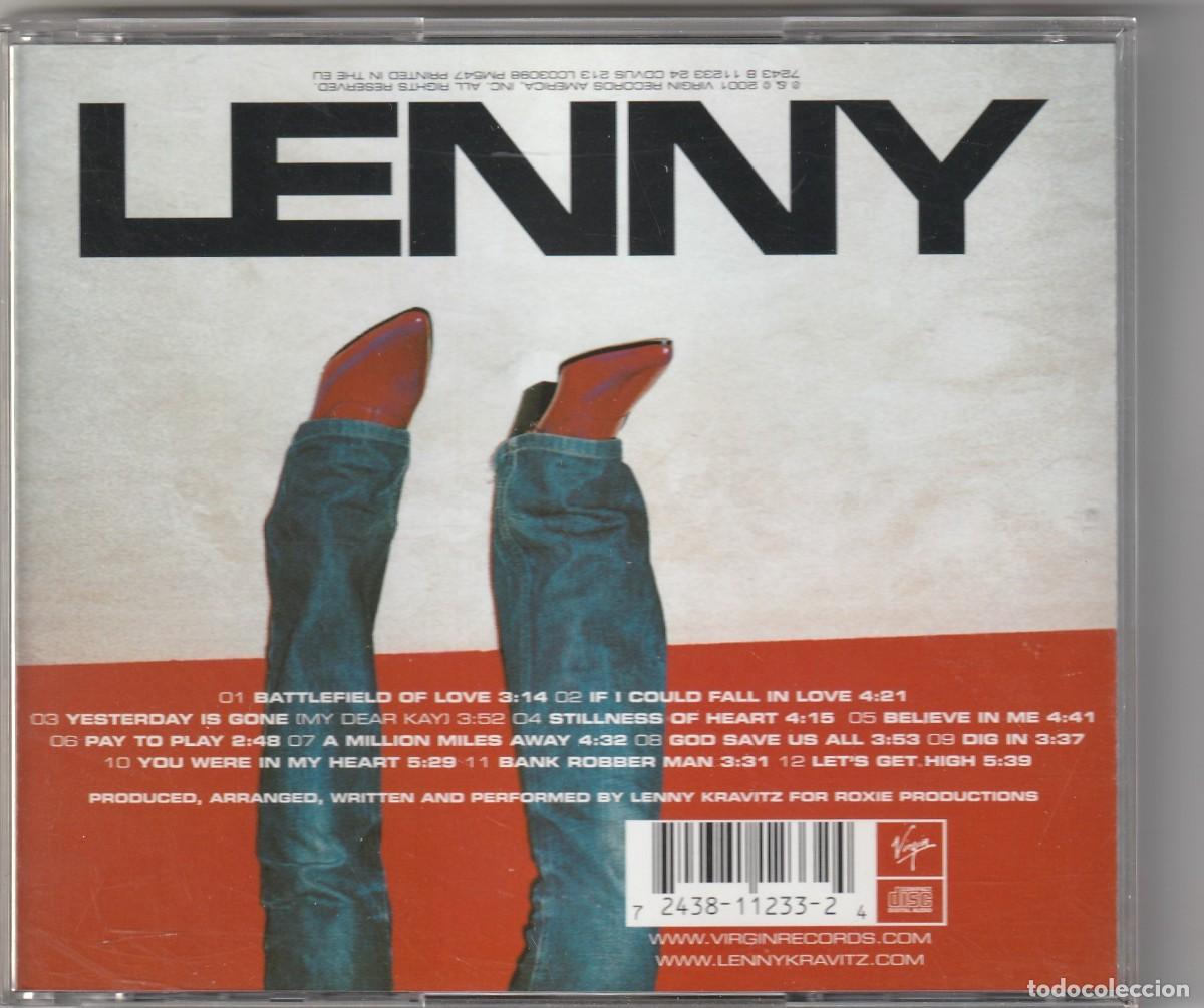 CDs de m&uacute;sica: LENNY KRAVITZ - LENNY (CD VIRGIN 2001) - Foto 2