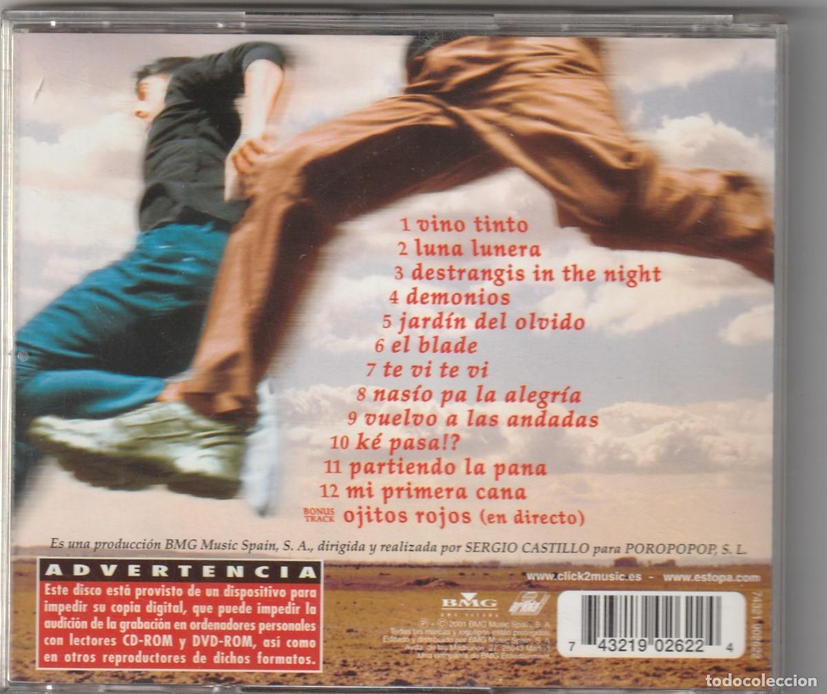 CDs de m&uacute;sica: ESTOPA - DESTRANGIS (CD BMG 2001) - Foto 2