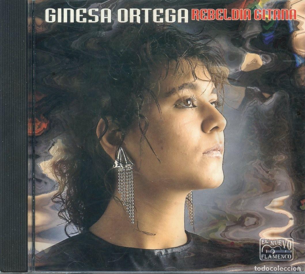 CDs de m&uacute;sica: GINESA ORTEGA. REBELDIA GITANA. - Foto 1