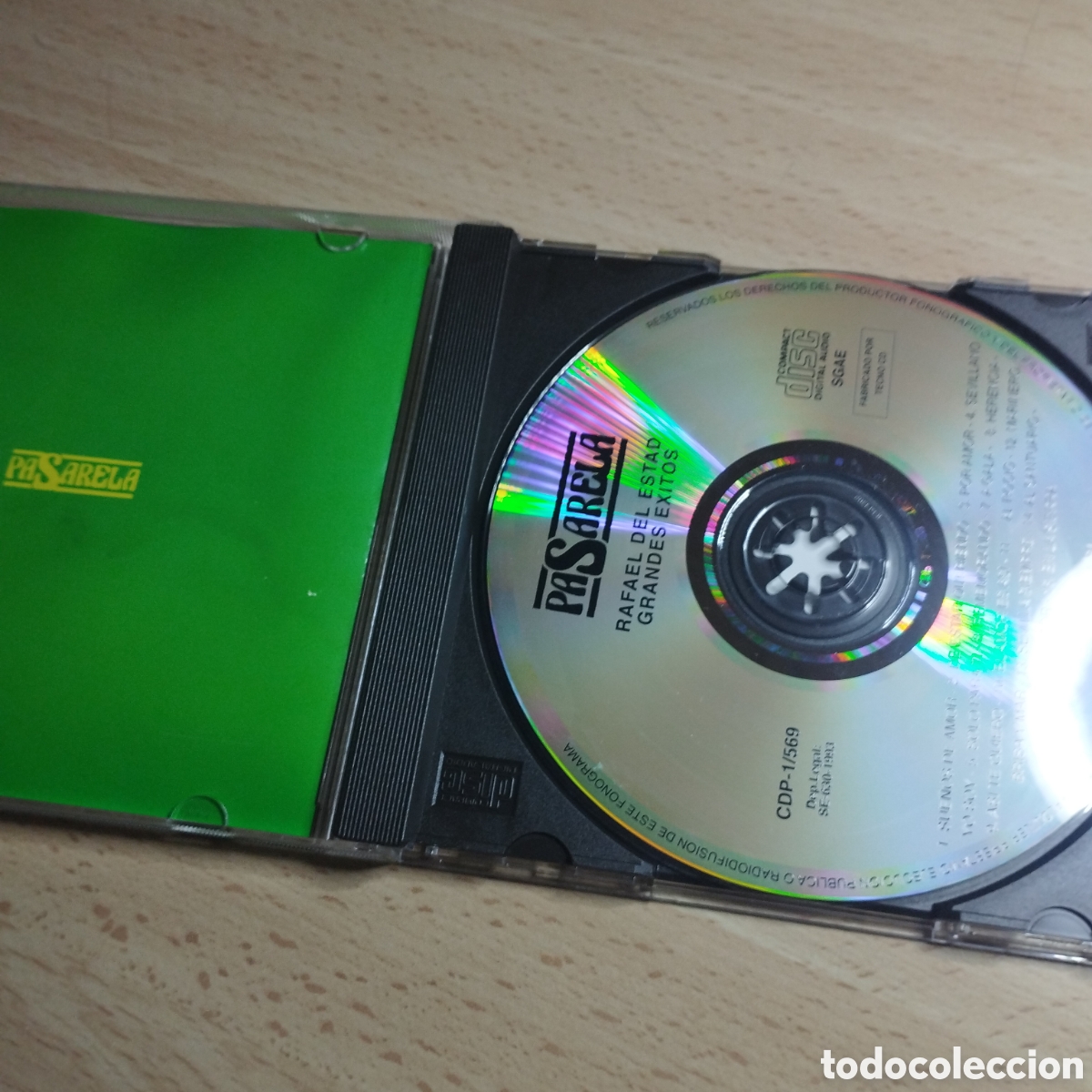 CDs de m&uacute;sica: CD. Rafael del Estad. 1993. Grandes &Eacute;xitos. - Foto 3