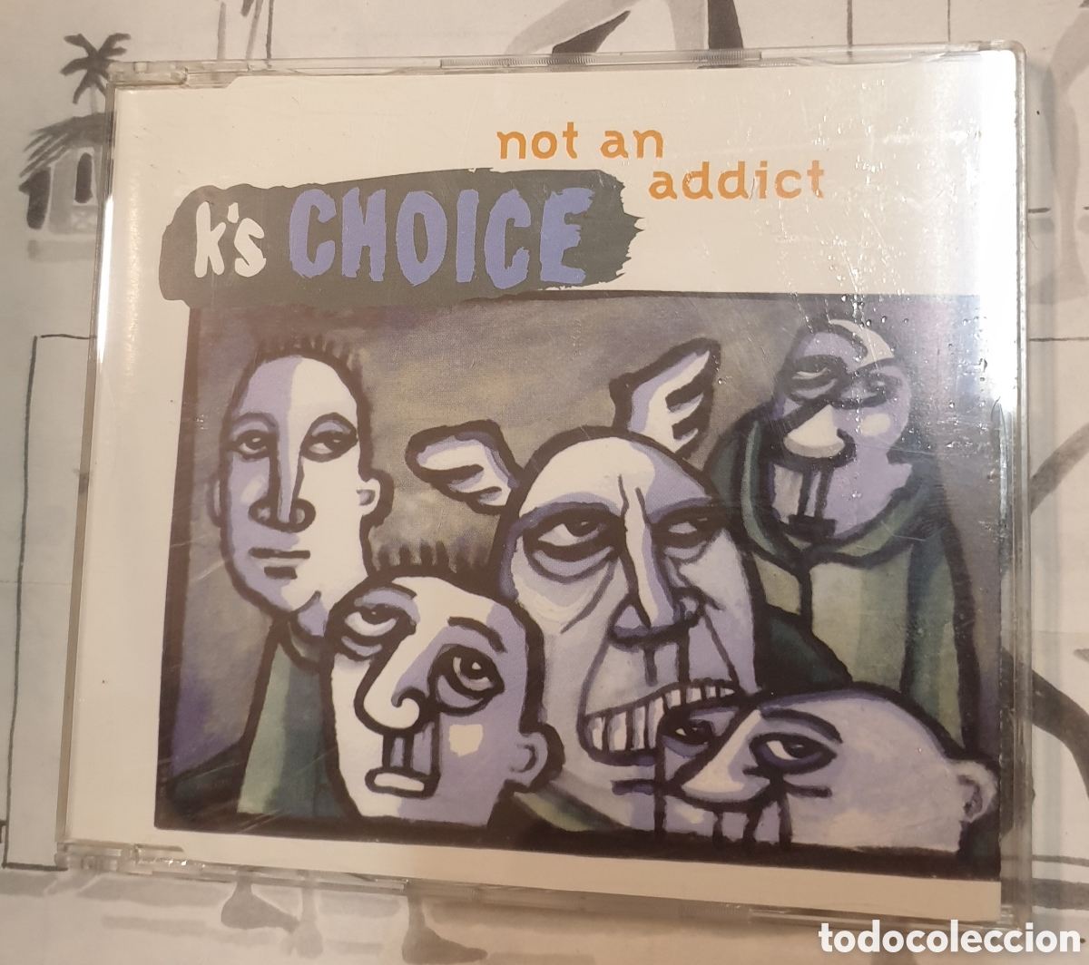 CDs de m&uacute;sica: Ks choice - not an addict. Cd single - Foto 1